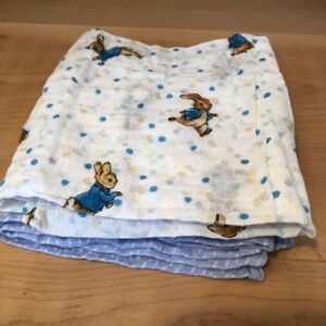 New Peter Rabbit Muslin Squares